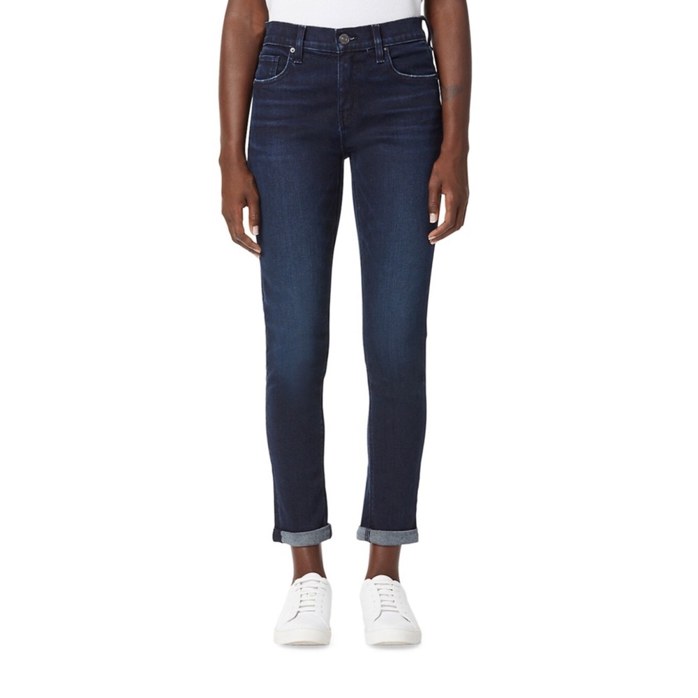 Hudson NWT Dark Lana Boyfriend Ankle Jeans 24 00 - Picture 3 of 11